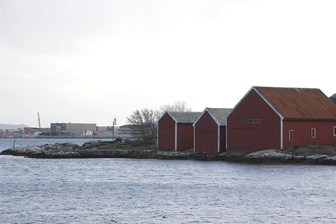 Sjøhusene på Melingsholmen